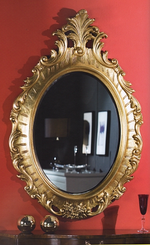 Овальное зеркало art.814